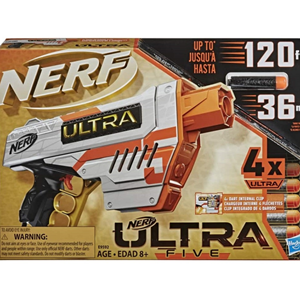 تفنگ اسباب بازی نرف Nerf مدل Ultra Five Blaster-اسباب بازی